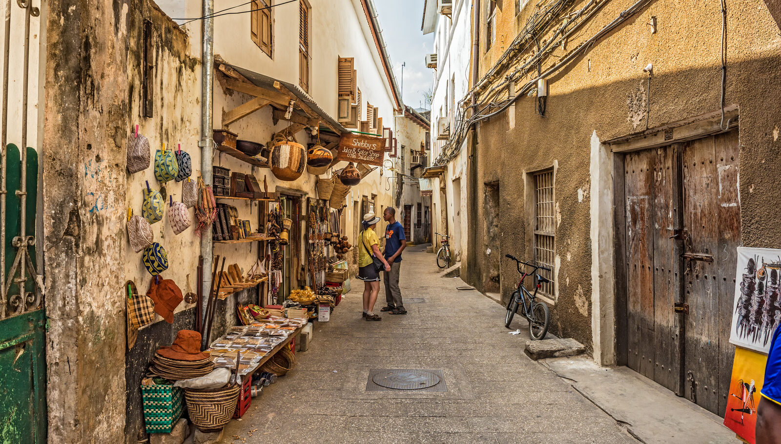 Stone Town Narrow Alleys