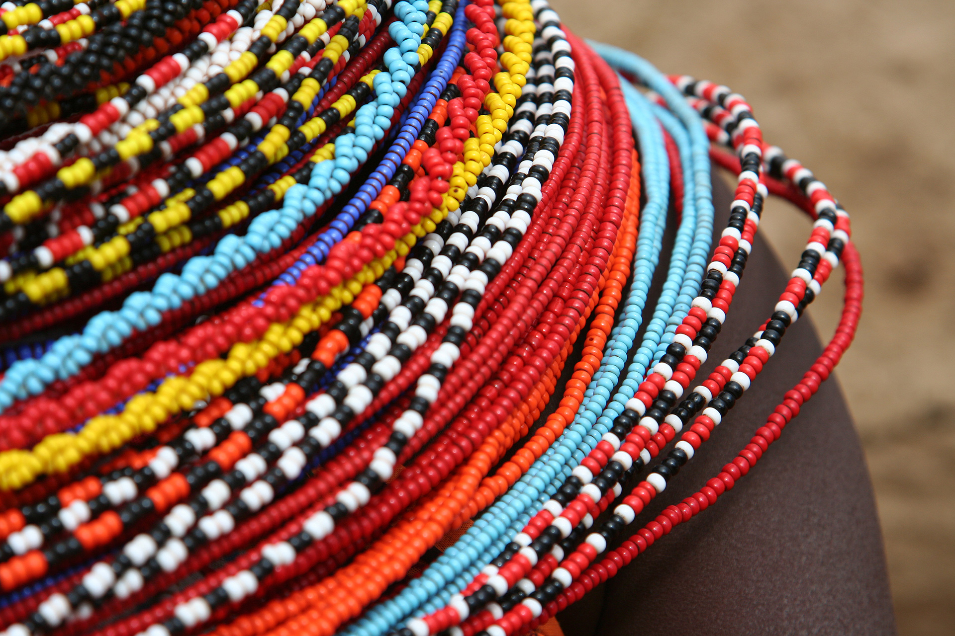 Maasai Traditional Beadwork Details