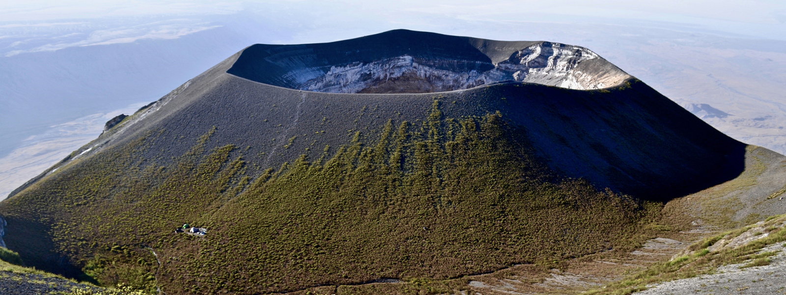 Oldonyo Lengai Vista from Rim